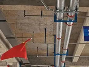 黄陵管廊支架的安装方法